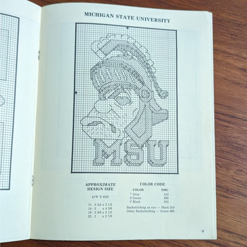 Mini Mascots...Big Ten Conference Cross Stitch Pattern Book - Picture 2 of 4